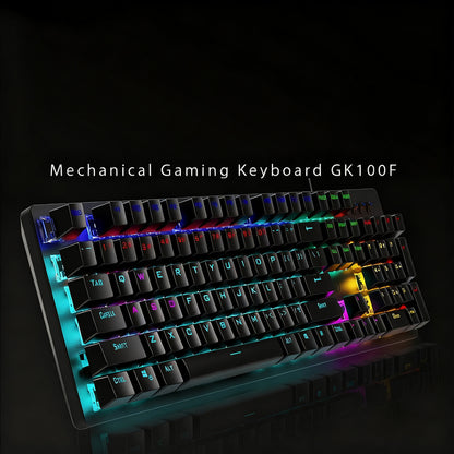 Mechanische Gaming-Tastatur mit Beleuchtung