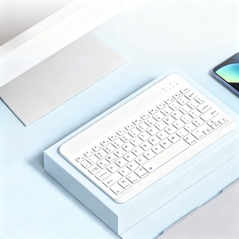 Bluetooth-Tastatur mit Maus für Tablets und Laptops