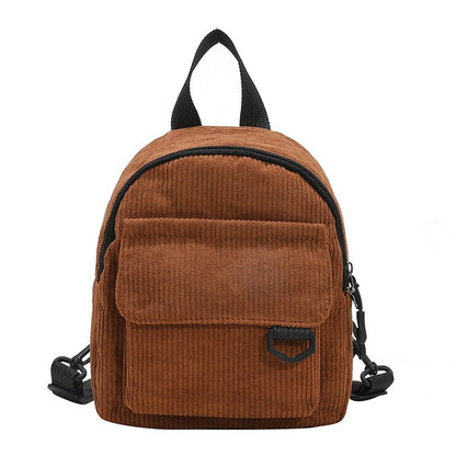 Minirucksack, Cord, robust und diebstahlsicher