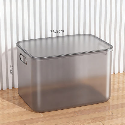 Transparente Aufbewahrungsbox aus Kunststoff
