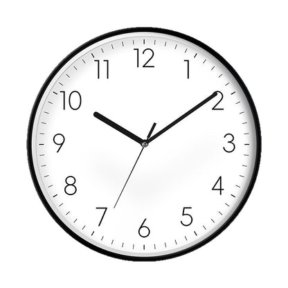 Quarz-Wanduhr, Kunststoff, Zeiger, 20–40 cm
