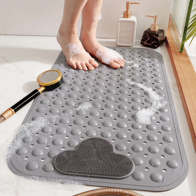 Badezimmermatte mit Rutschschutz und Wasserspeicher