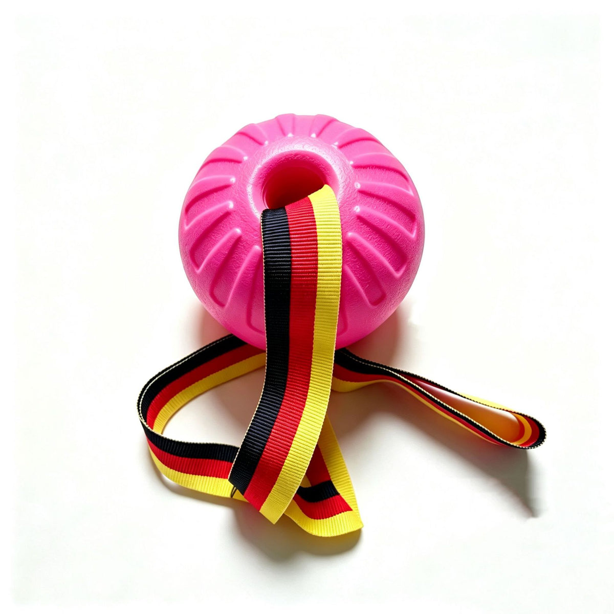 Gummi-Spielball für Hunde mit Schwanz