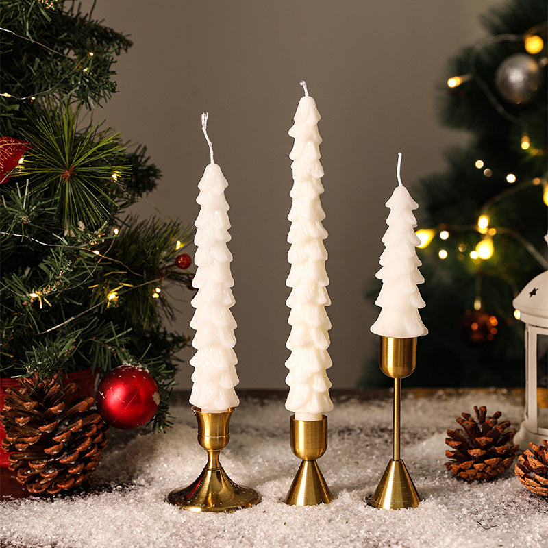 Weihnachtsbaum-Duftkerze, Sojamischung, handgefertigt