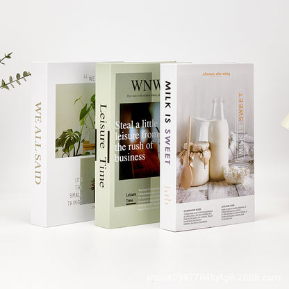 Dekoratives Kunstbuch, faltbar und magnetisch
