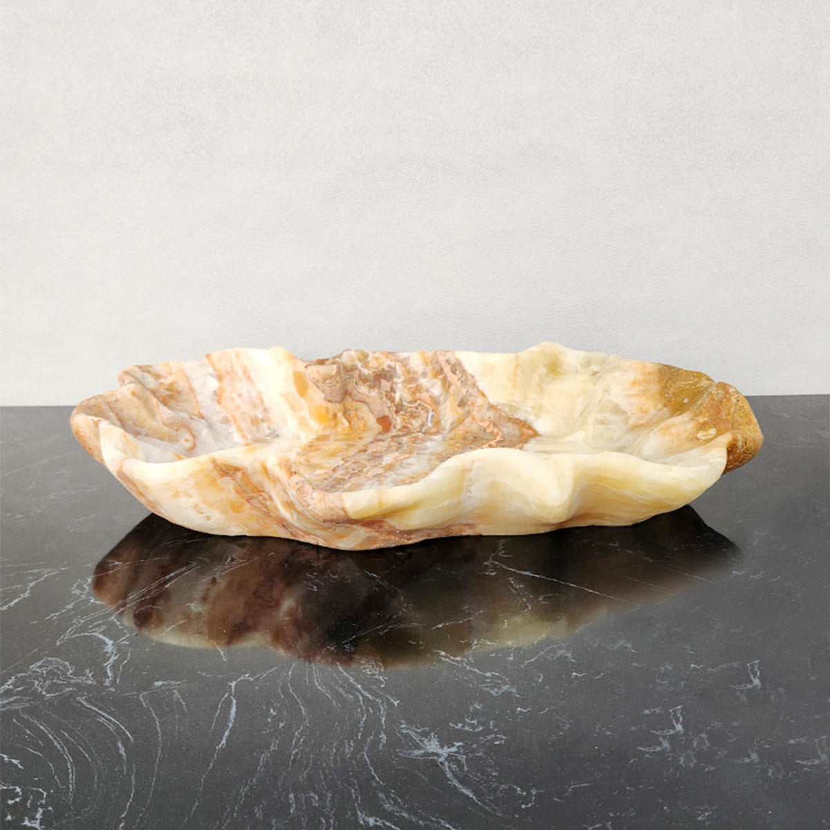Marmor-Tablett, Naturstein, modern