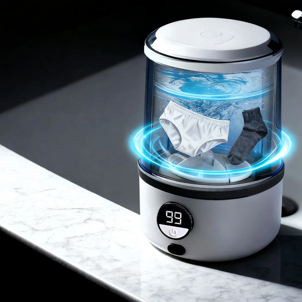 Mini-Wäschewaschmaschine für Unterwäsche