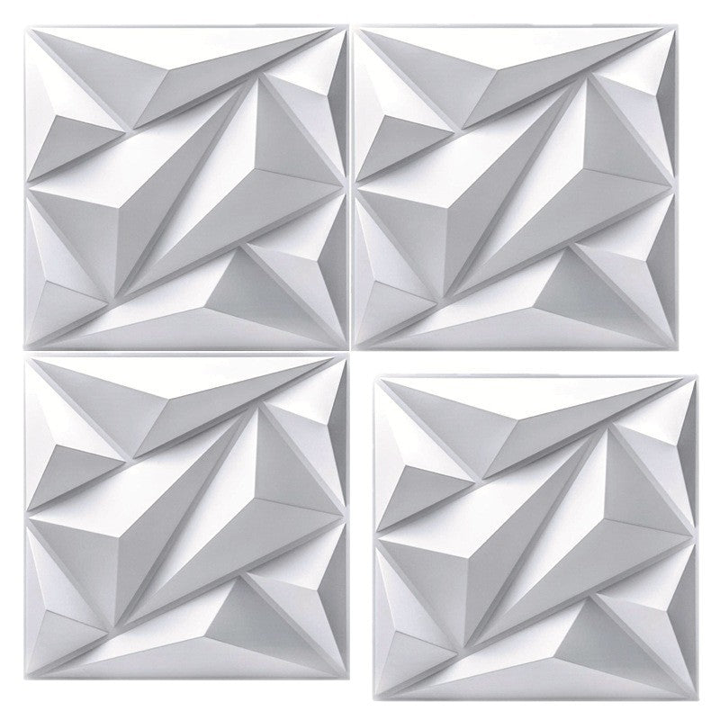PVC-Wandpaneele, 3D-Struktur, 30×30 cm