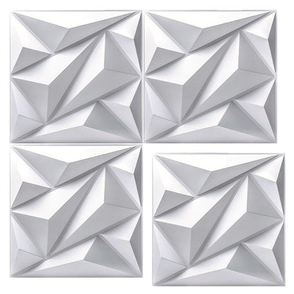 PVC-Wandpaneele, 3D-Struktur, 30×30 cm