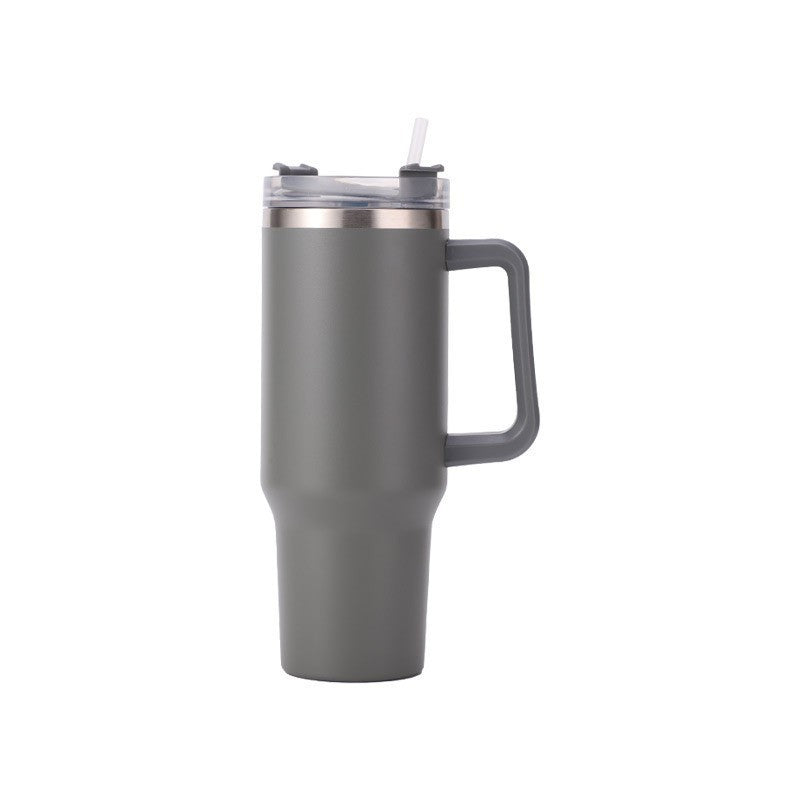 Isolierbecher aus Edelstahl mit Griff, 1200 ml