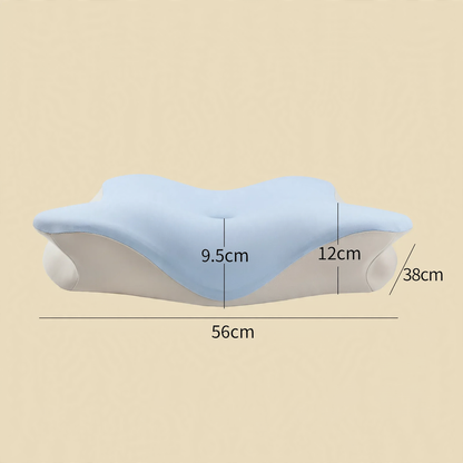 Nackenstützkissen, Schmetterlingsform, Memory-Schaum