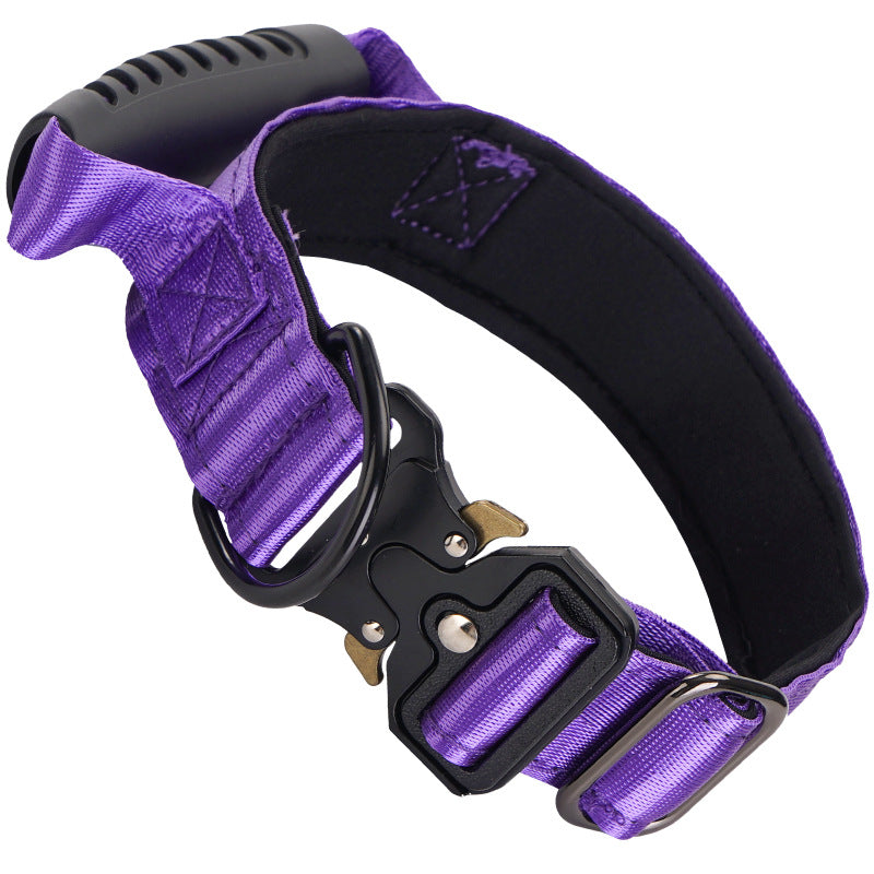 Taktisches Hundehalsband mit Griff