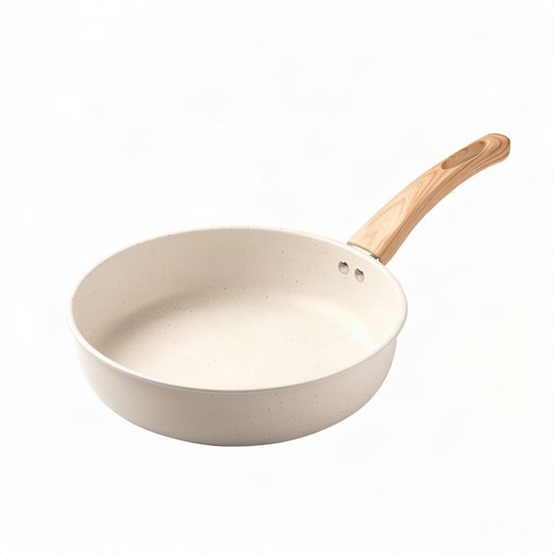 Gusseiserne Bratpfanne, flacher Boden
