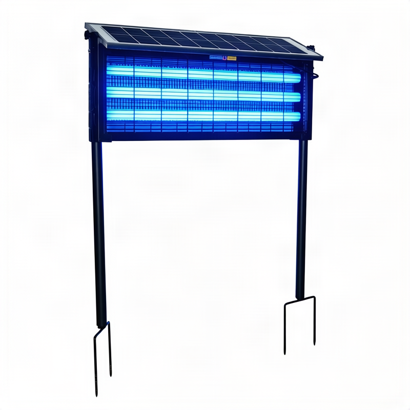 Solar-Insektenvernichter für außen, LED, mit Akku