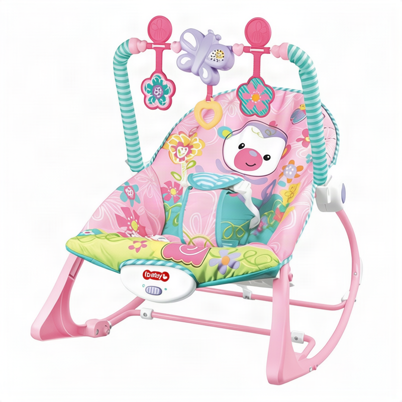 Babywippe mit Musik und Spielzeug, ab Geburt