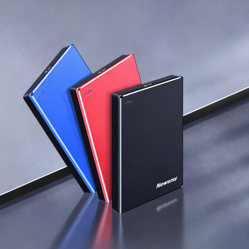 Mobile Festplatte, bis 1TB, Kunststoffgehäuse