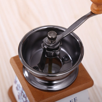 Handkaffeemühle mit CNC-Mahlwerk und Bürste