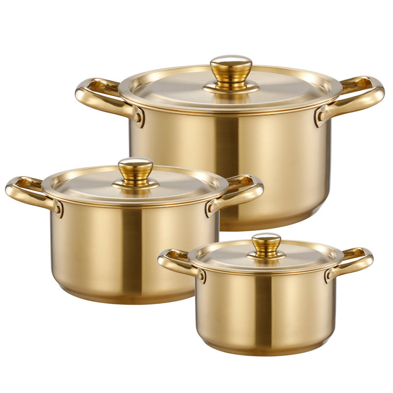 Edelstahl-Kochtopf 20 cm, 1,1–2 L, Modell HD190912