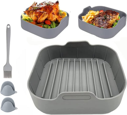 Silikon-Backformen für Luftfriteuse und Backofen