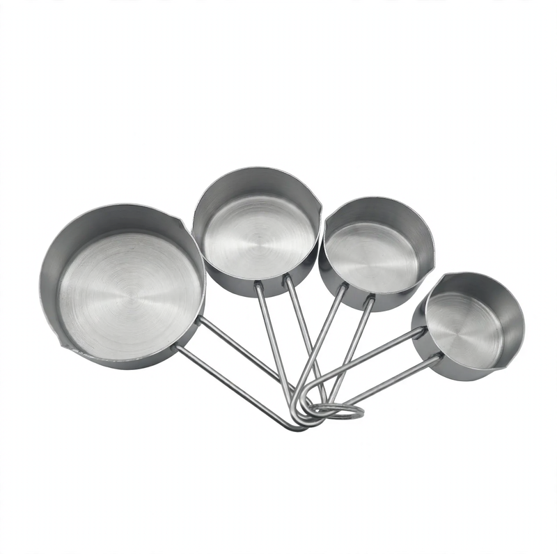 Edelstahl-Messlöffel-Set, 4-teilig