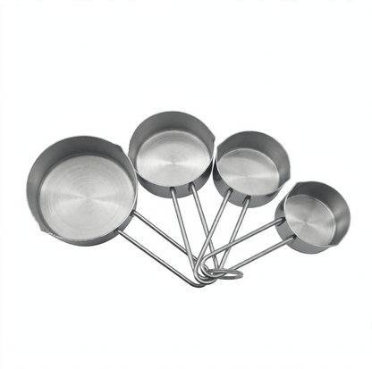 Edelstahl-Messlöffel-Set, 4-teilig
