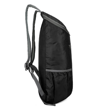 Faltbarer Rucksack ultraleicht – 20 L, Nylon, für Wandern, Reisen & Sport