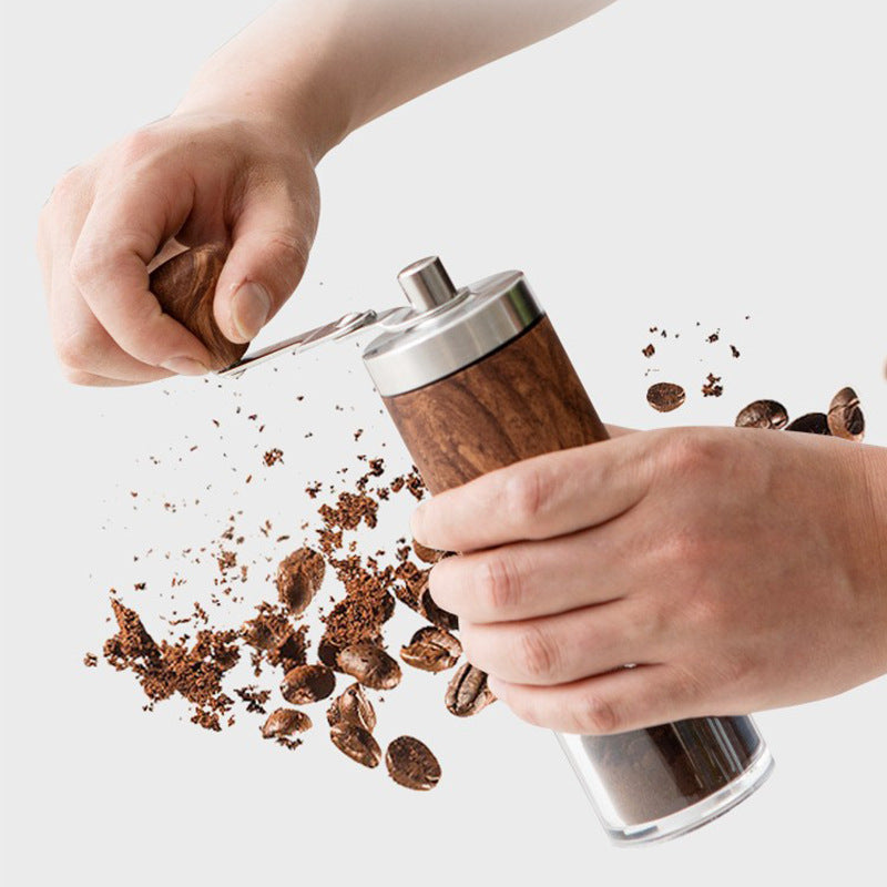 Manuelle Kaffeemühle aus Edelstahl