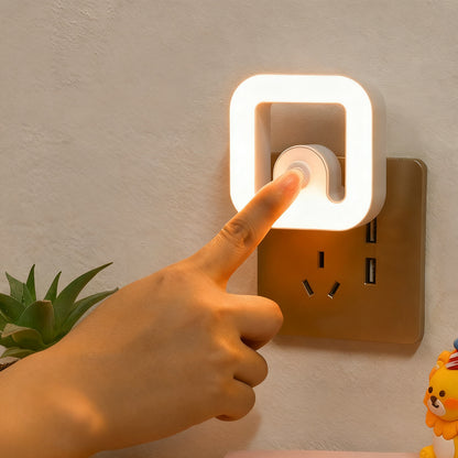 LED-Nachtlicht mit 3-Stufen-Helligkeitsregelung