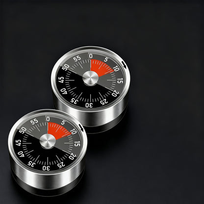 Mechanischer Küchentimer mit Magnethalter
