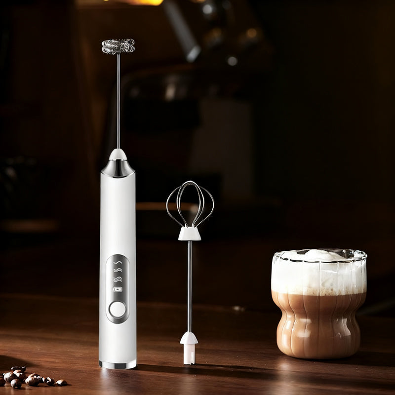 Elektrischer Milchaufschäumer, USB-C, mehrere Funktionen