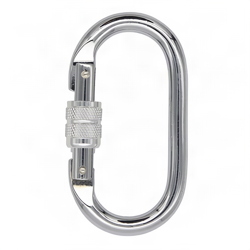 Stahlkarabiner für Klettern, 25 KN