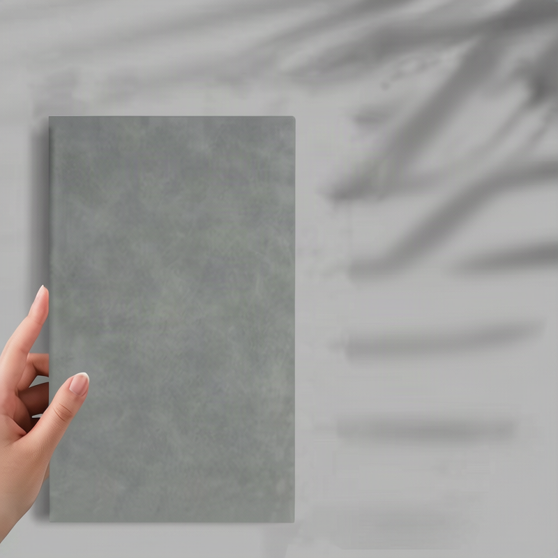 A5-Notizbuch, Echtleder, 100g Papier