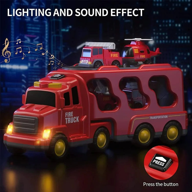 FunCity Trucks - Spielset mit Licht und Sound Brehn