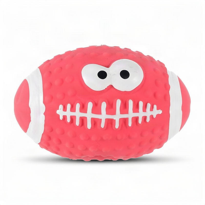 Gummi-Spielball für Hunde mit Schwanz