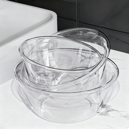 Kunststoff-Waschbecken, transparent, robust
