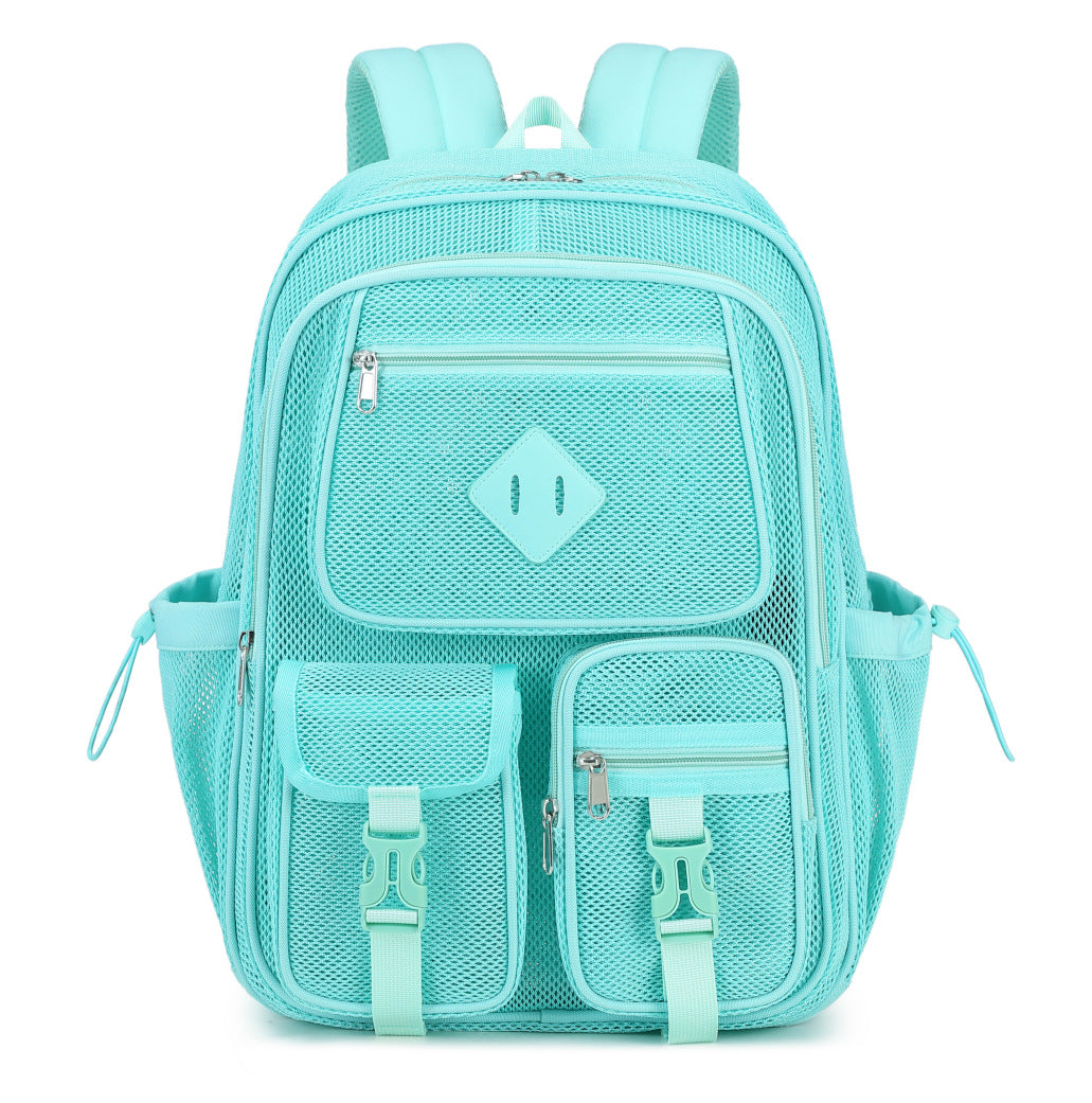 Oxford-Rucksack mit Netzstoff, 20–35 L, atmungsaktiv