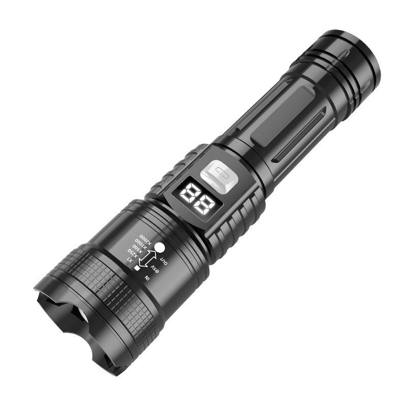 Aufladbare LED-Taschenlampe, Modell 6607