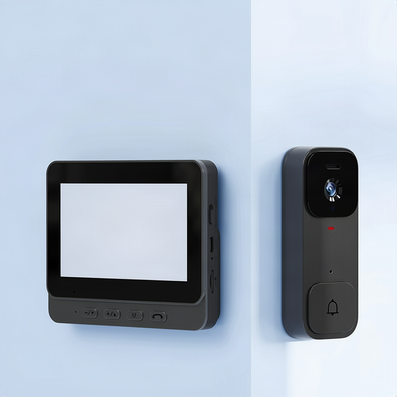 Wireless Türklingel mit Monitor und Kamera