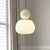 Brehn | Art Deco Pendelleuchte in Creme-Schattierung – Stil und Eleganz