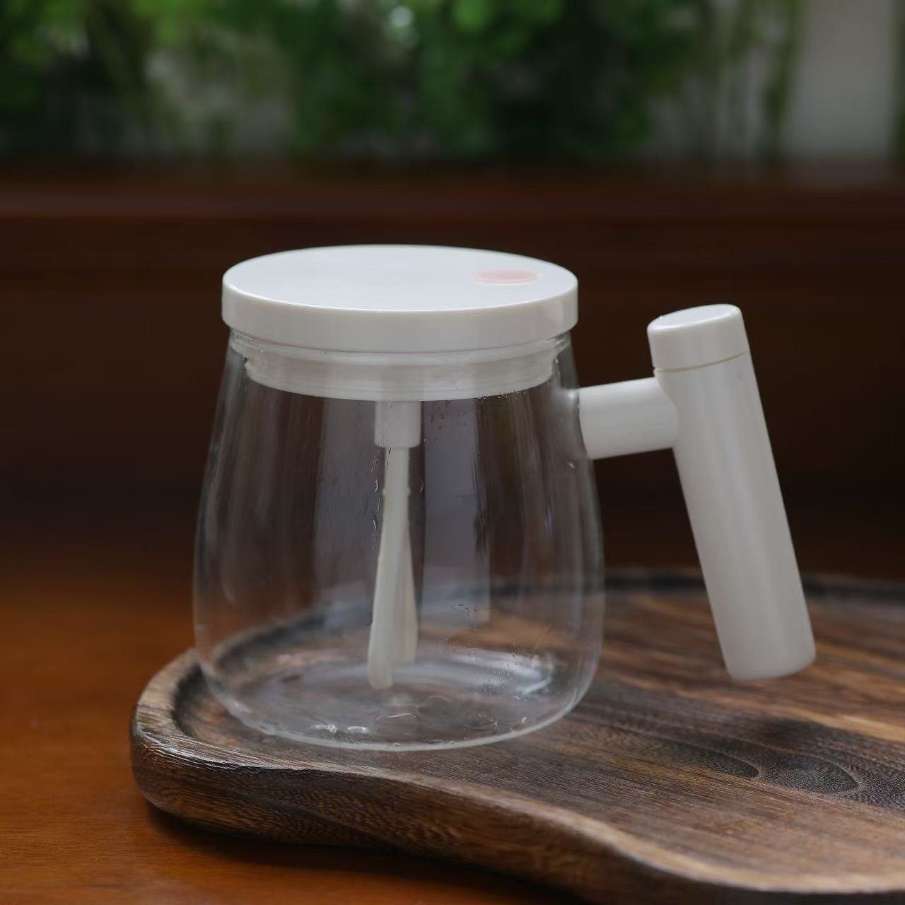 Selbstrührende Edelstahl-Kaffeetasse, 400ml