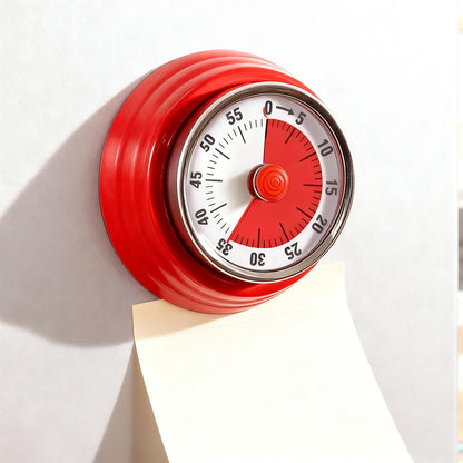 Mechanischer Küchentimer mit Magnet