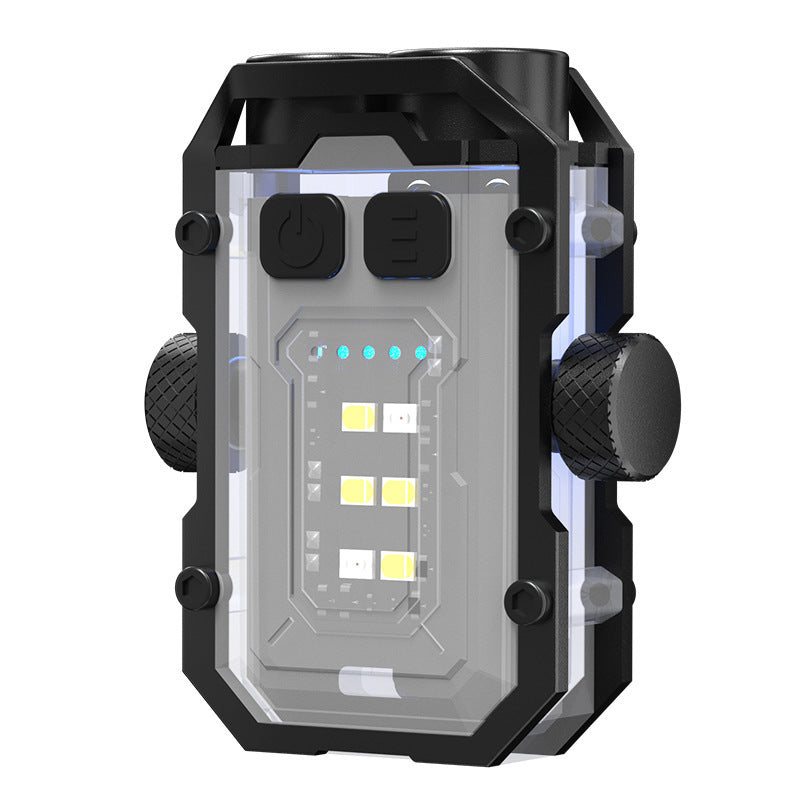 Tragbare USB-Taschenlampe mit Magnethalter
