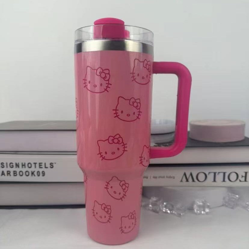 Isolierbecher aus Edelstahl, 40 oz, mit Henkel