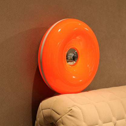 Donut-Wandleuchte, LED, Ø 280 mm