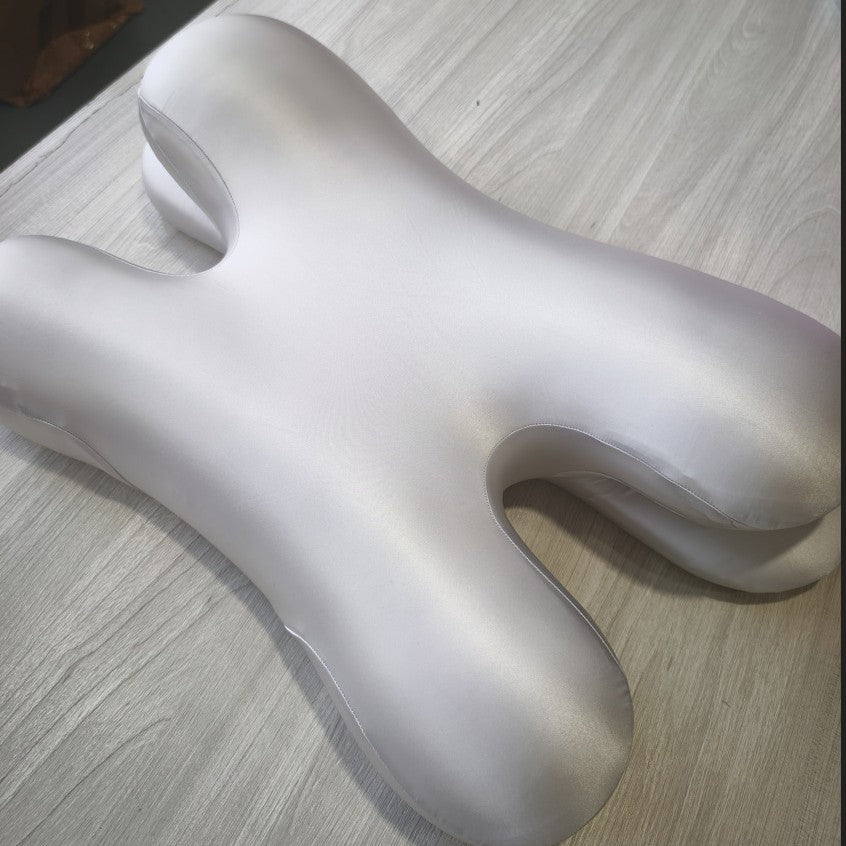 Seitenschläferkissen mit Memory-Foam, Knochenform