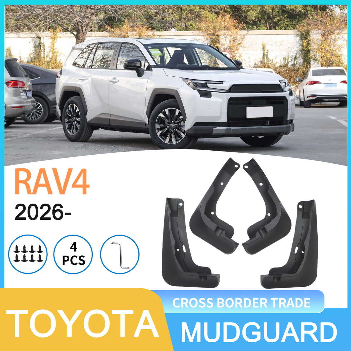 Schmutzfänger für Toyota RAV4 ab 2026