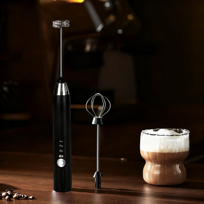 Elektrischer Milchaufschäumer, USB-C, mehrere Funktionen