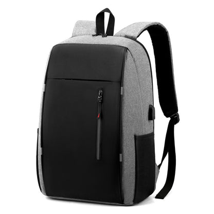 Geschäftsrucksack mit USB, 20–35 L, Oxfordstoff