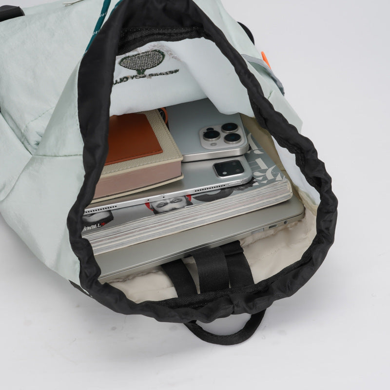 Rucksack aus Nylon, ultraleicht, Kordelzug