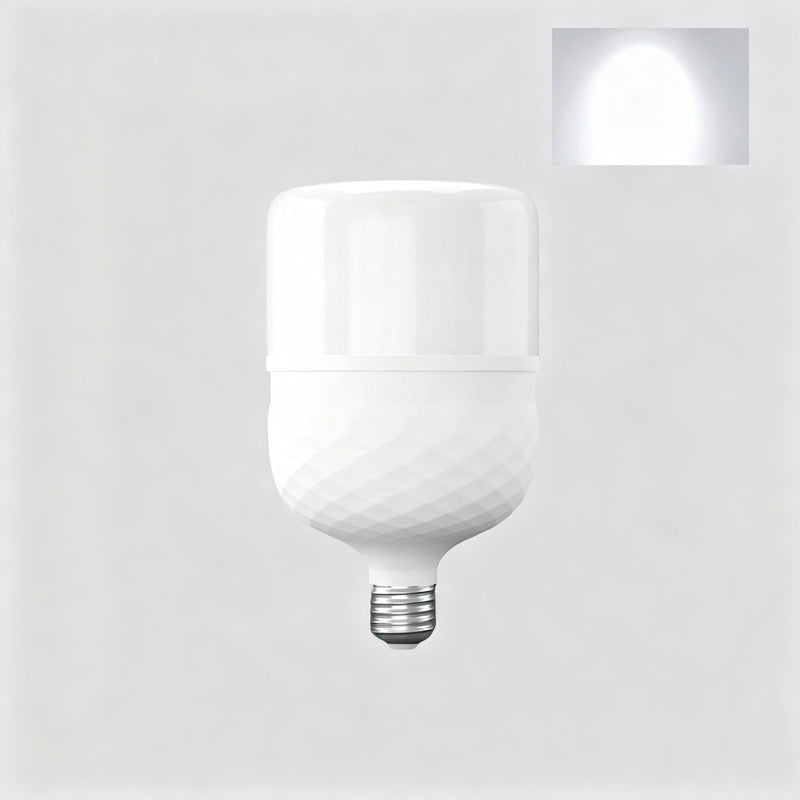 LED-Glühbirne E27, energiesparend, Weiß